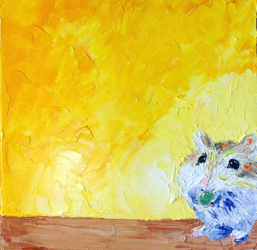 Hammy Painting by Carrie Jacobson