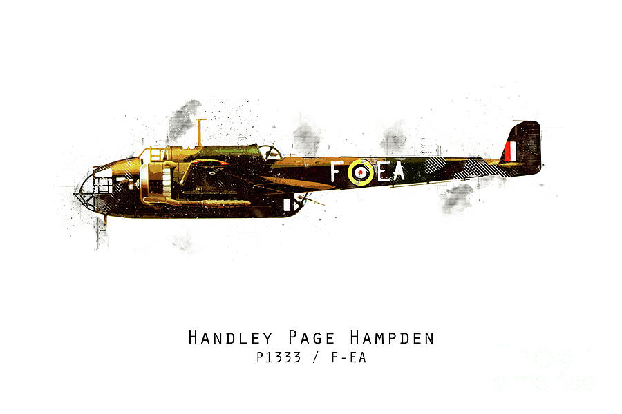 Hampden Sketch - P1333_FEA Digital Art by Airpower Art