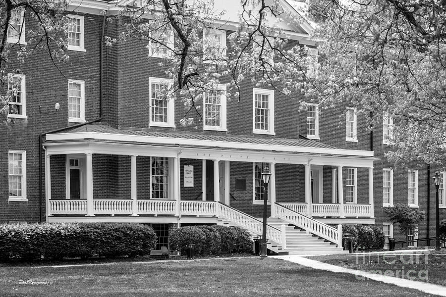 Hampden- Sydney College Venable Hall Photograph by University Icons