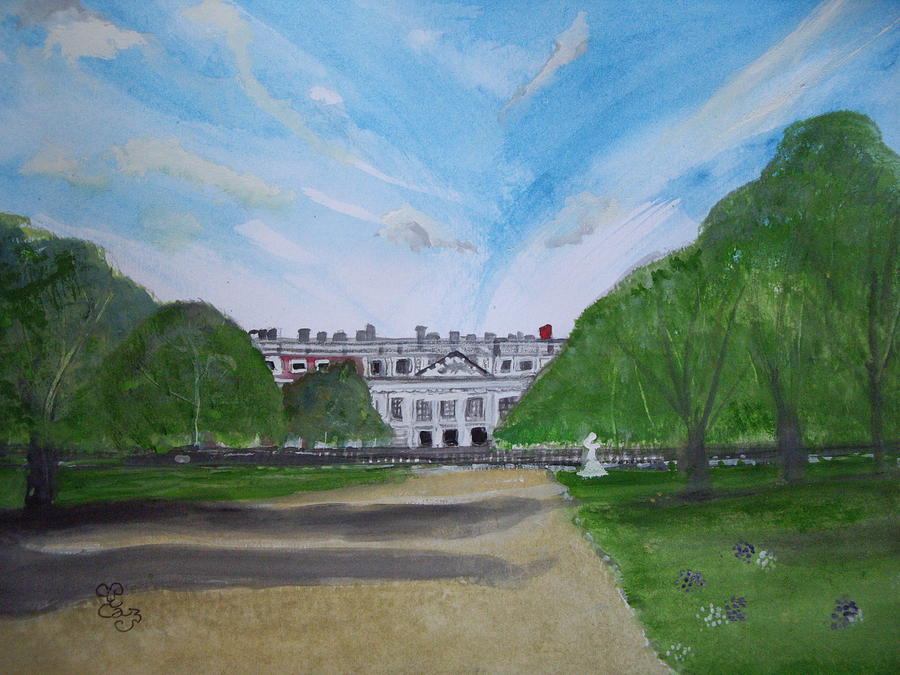 Hampton Court Palace Painting by Carole Robins