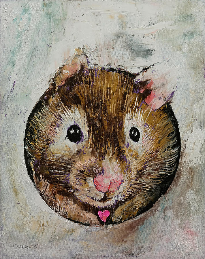 Hamster Poster by Michael Creese - Fine Art America