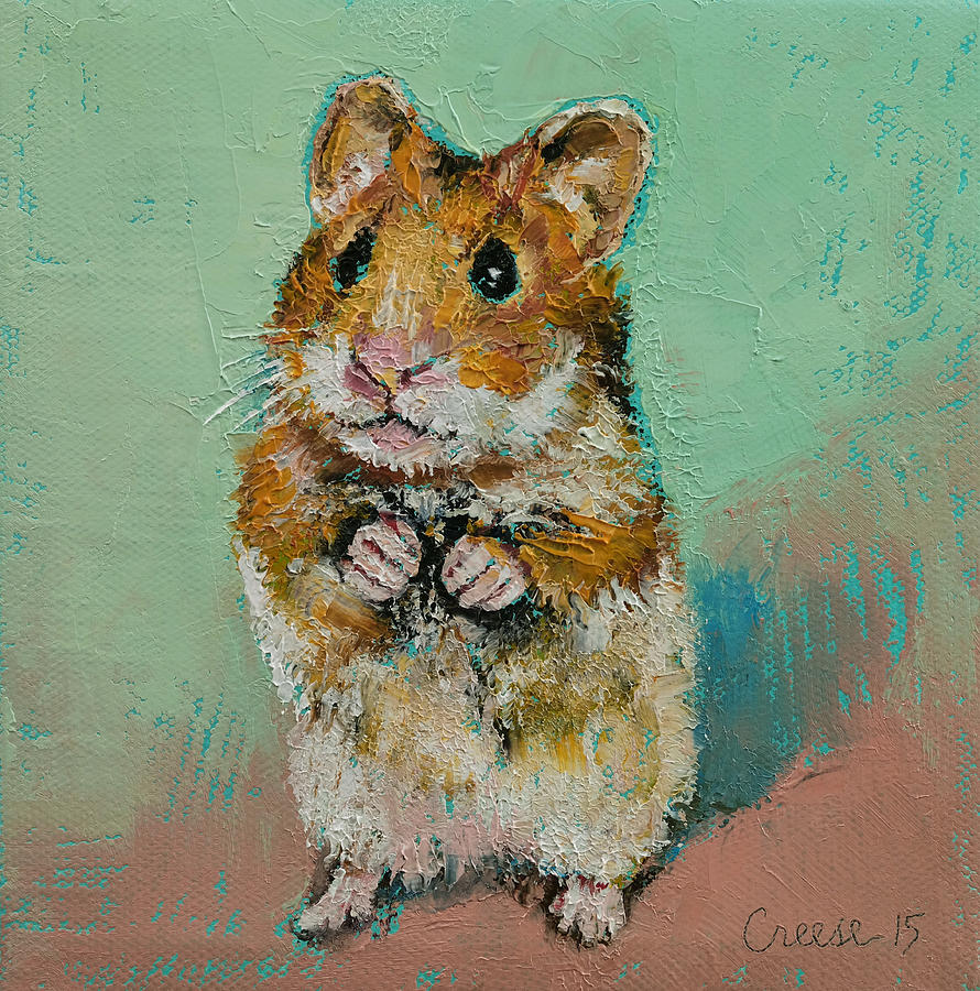 Hamster Poster by Michael Creese - Fine Art America