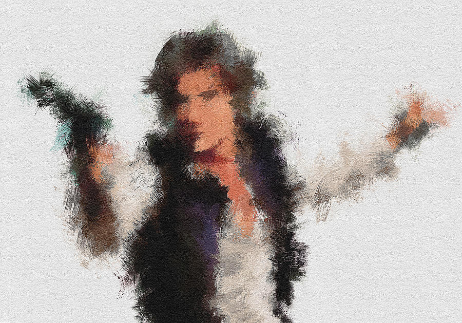 Han Painting - Han Solo by Miranda Sether Han Painting - Han Solo by Miranda Sether