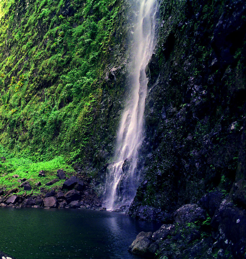 Waterfall Photograph - Hanakoa Falls  by Kevin Smith
