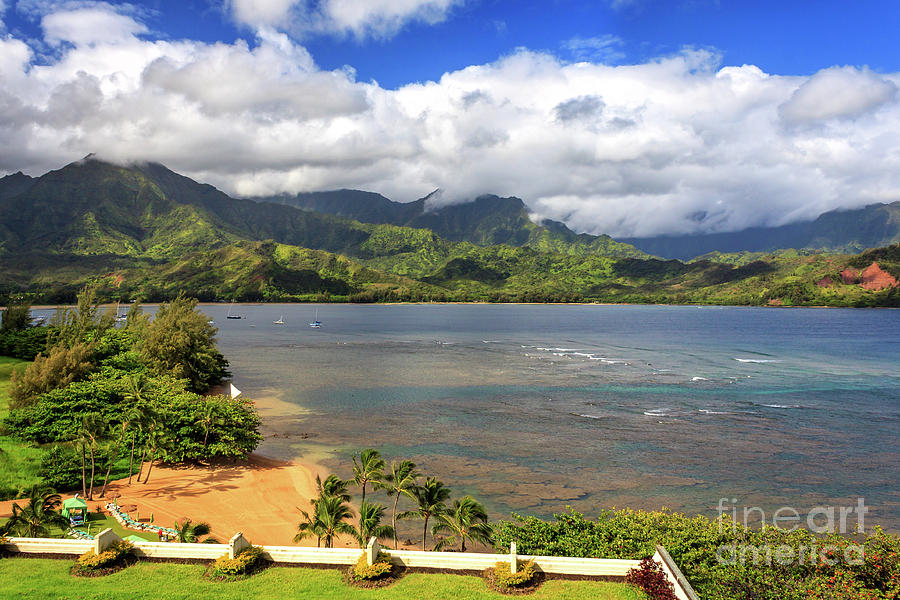 Paradise Photograph - Hanalei Bay by James Eddy