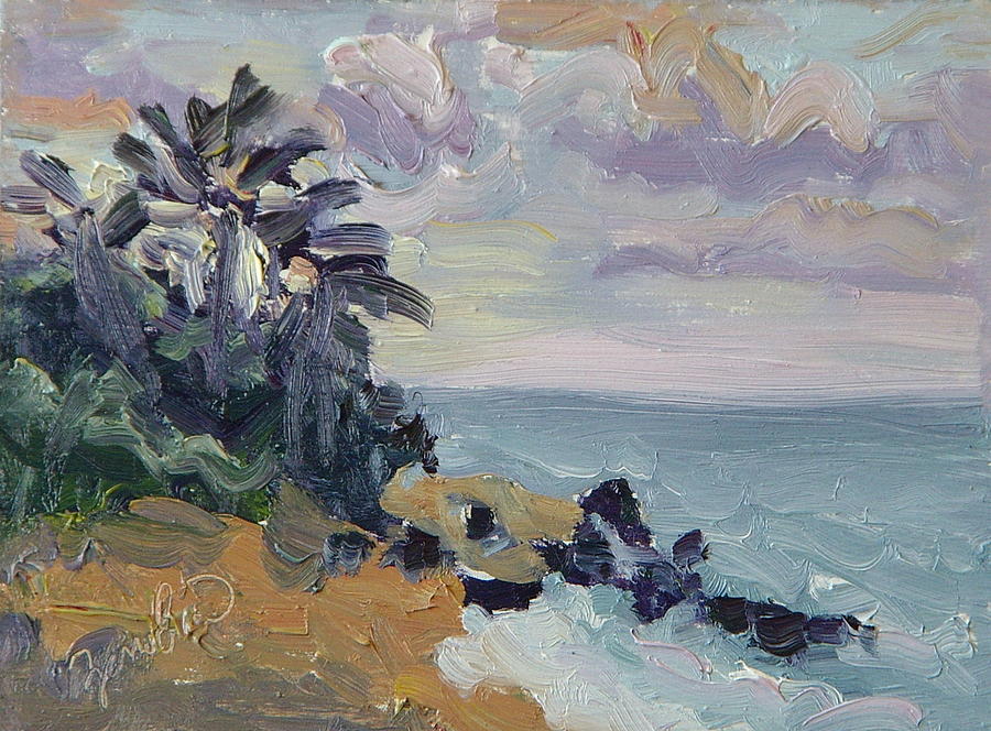 Hanalei Bay Sunset Kauai Hawaii Painting by Zanobia Shalks Fine Art