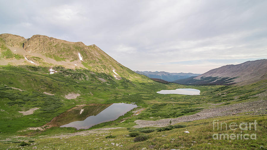 Hancock Lakes Photograph by Benjamin Reed