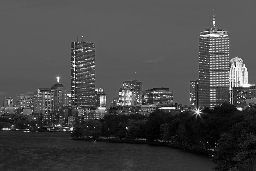 Hancock Tower and Prudential Center Photograph by Juergen Roth