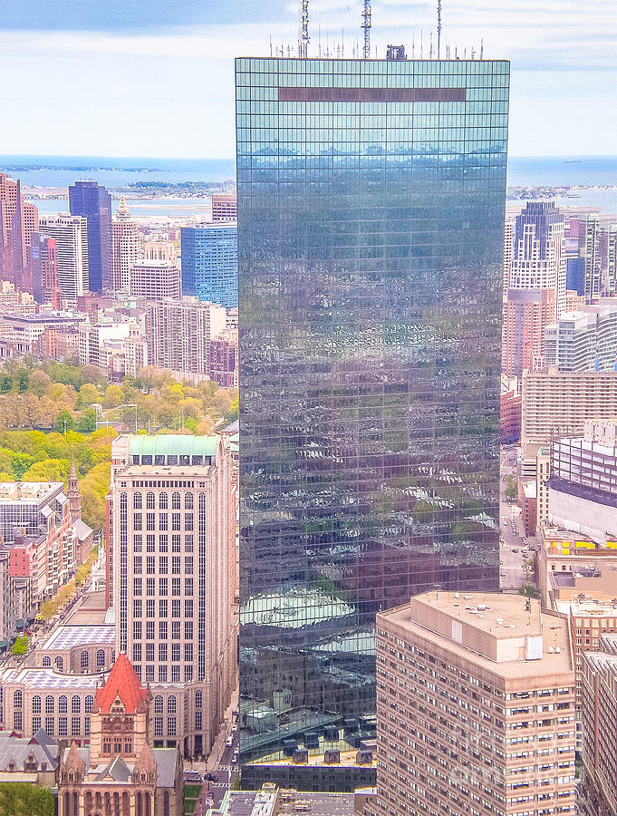 Hancock Tower-Boston Photograph by Claudia M Photography