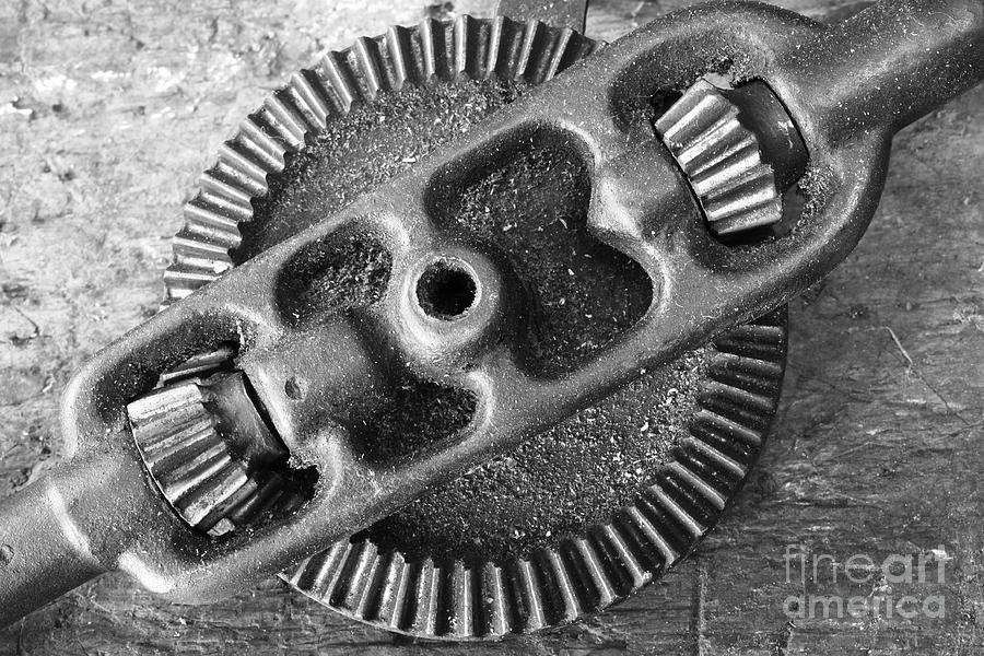 Tool Photograph - Hand drill closeup by Gaspar Avila