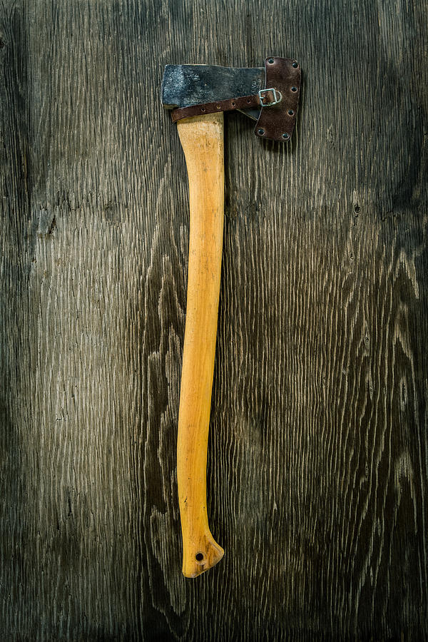 Vintage Photograph - Tools On Wood 11 by Yo Pedro