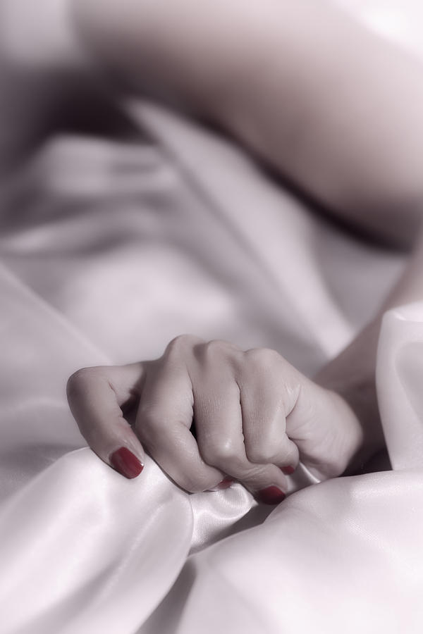 Bed Photograph - Hand by Joana Kruse