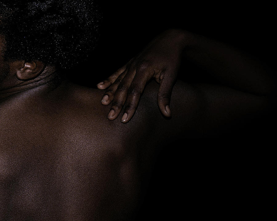 Hand on Shoulder Photograph by David Kleinsasser