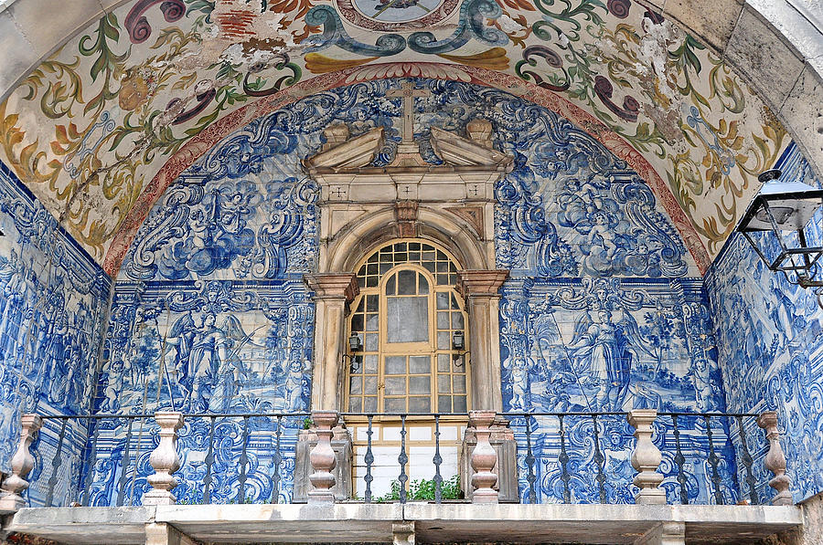 Hand Painted Tiles Photograph by Allan Rothman