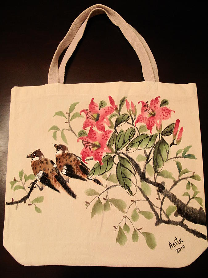 Hand Painted Canvas Bag
