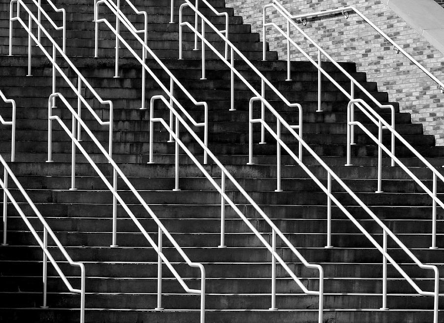Hand Railings Photograph by Christopher McKenzie