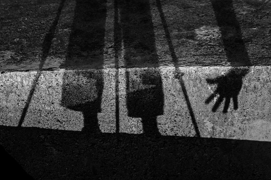 Hand Shadow Photograph by E. De Juan