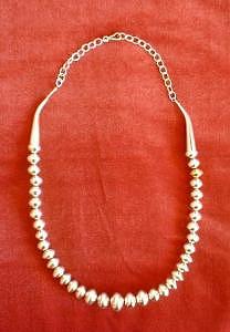 Handmade Sterling Silver Beads Jewelry by Eddie Romero