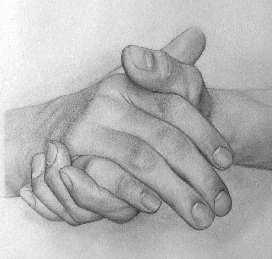 Hands Drawing By Jason Morningstar - Fine Art America