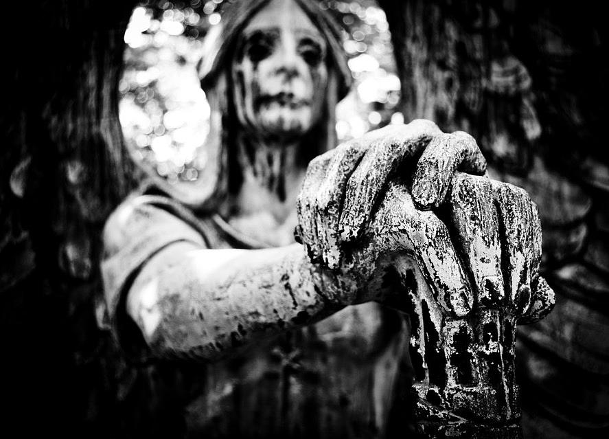 Hands of Death Photograph by Mindy Roth - Fine Art America