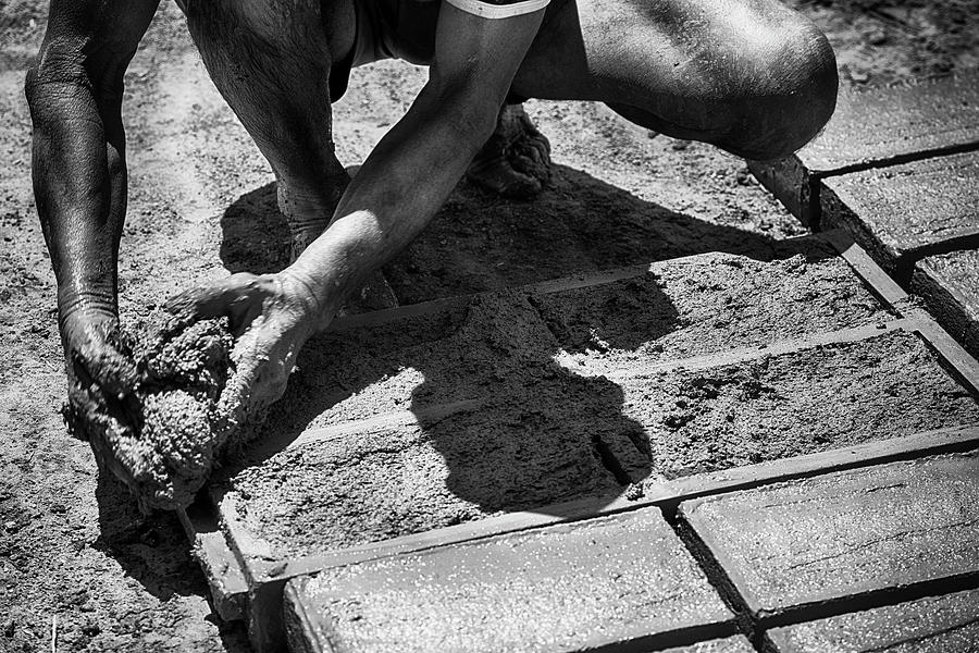 Hands of the Brick Maker Photograph by Hugh Smith