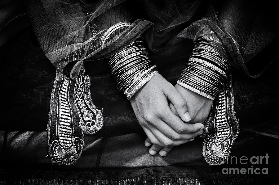 Black And White Photograph - Hands  by Tim Gainey