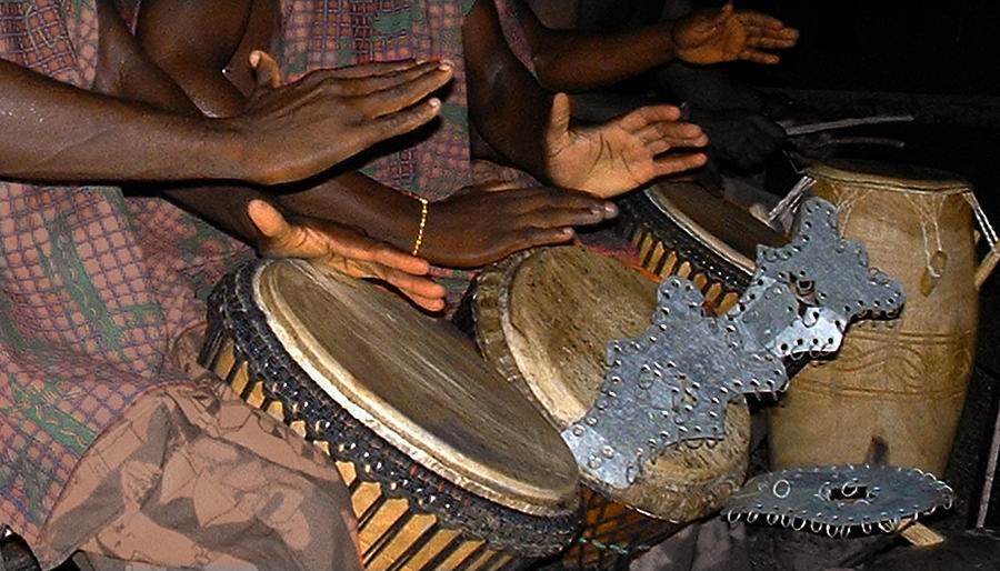 Hands to Drums Hearts to God Photograph by Wayne King