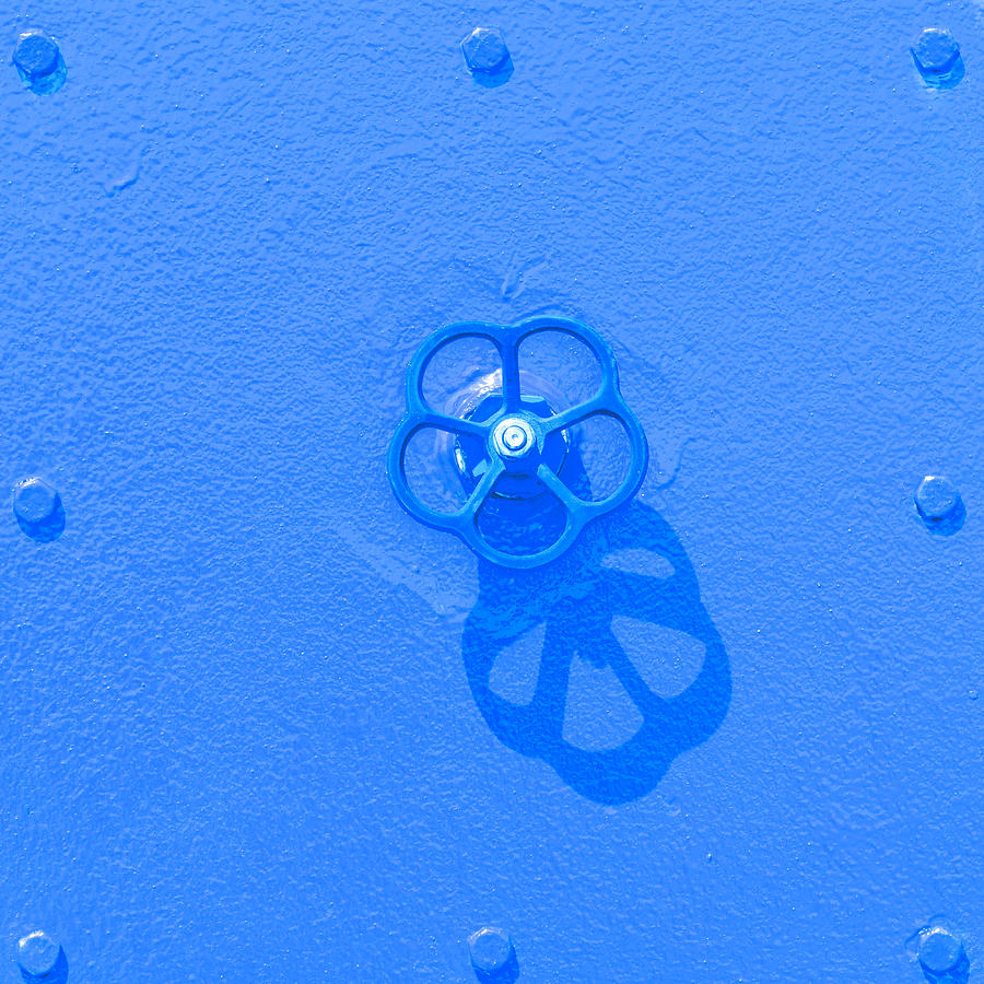 Handwheel - Blue by Ari Salmela Handwheel - Blue by Ari Salmela