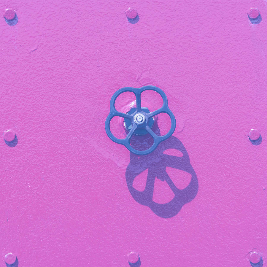 Handwheel - Pink by Ari Salmela Handwheel - Pink by Ari Salmela
