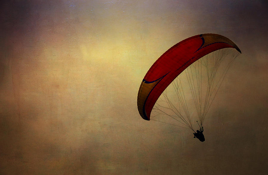 Hang Gliding in Peru Photograph by Kathryn McBride