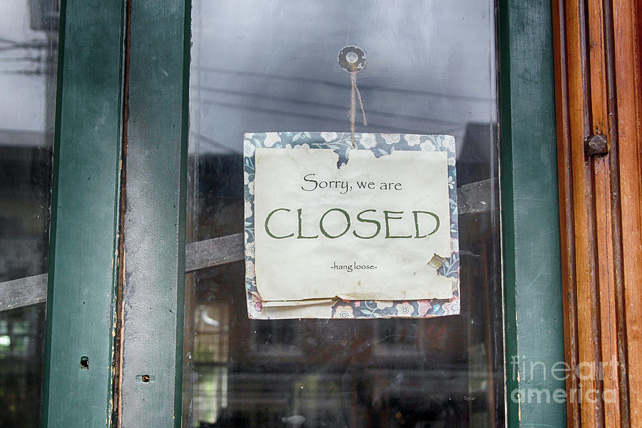 Signs Photograph - Hang Loose by Steven Digman Signs Photograph - Hang Loose by Steven Digman