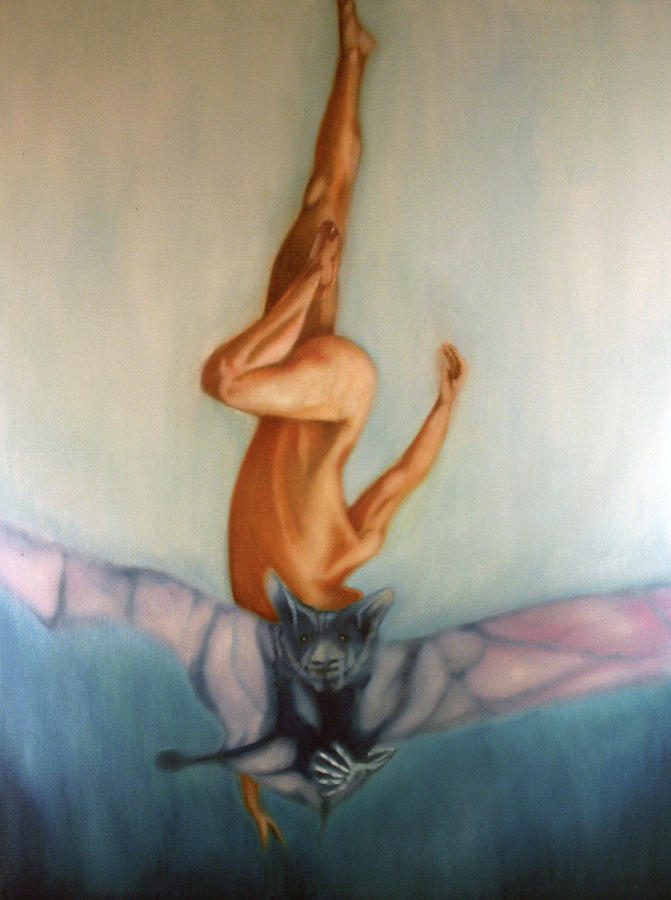 Hanged Man Painting by Roger Williamson