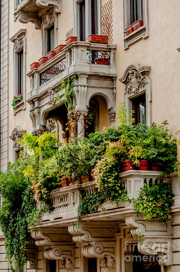 Hanging Gardens Of Milan Photograph By Jacques Jacobsz