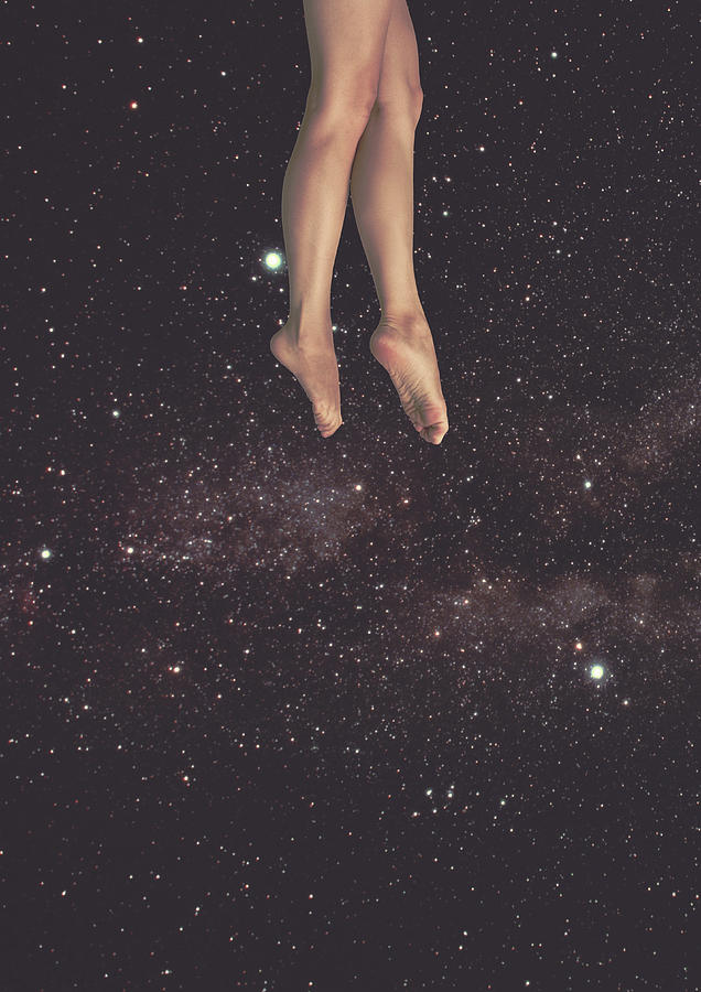Vintage Photograph - Hanging in space by Fran Rodriguez