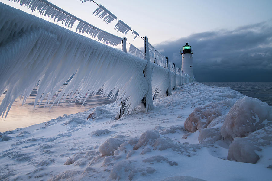 Hanging the Ice out to Dry Photograph by Fran Riley | Fine Art America