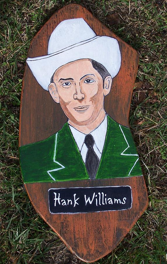 Hank Williams Painting - Hank Williams Sr. by Mojo Goat