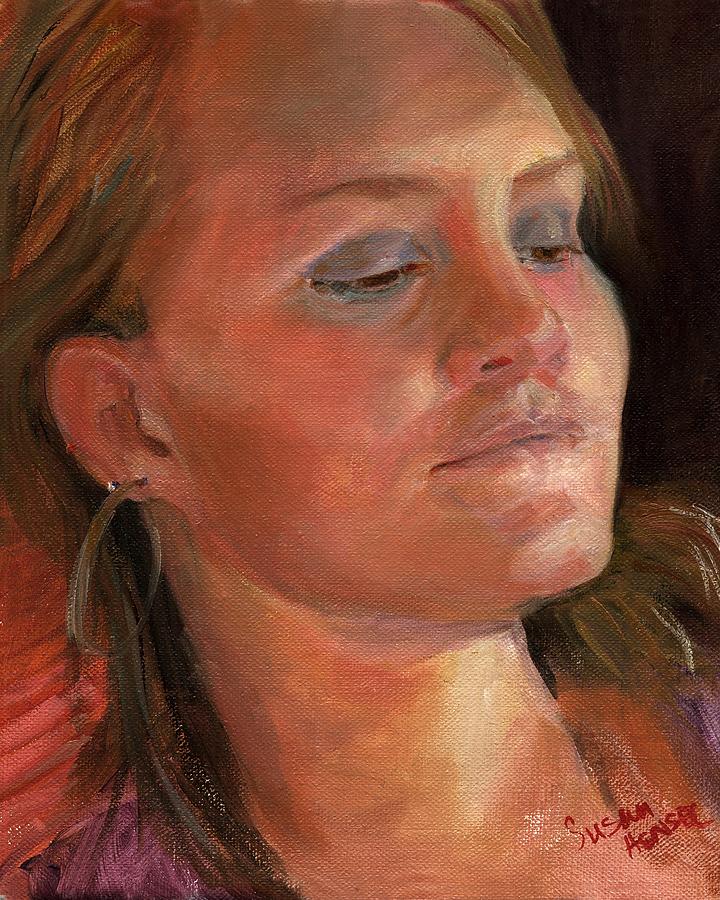 Hannah Painting by Susan Hensel
