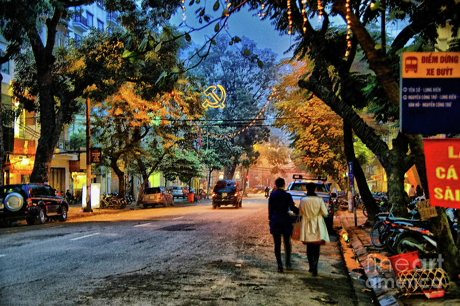 Hanoi Lights Photograph by Rick Bragan