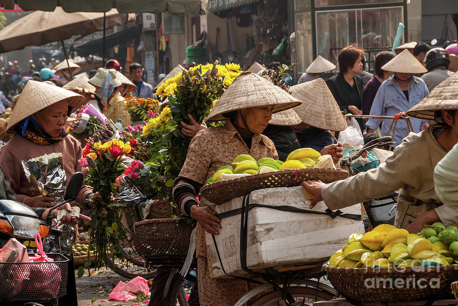 Hanoi Market 02  Photograph by Rick Piper Photography
