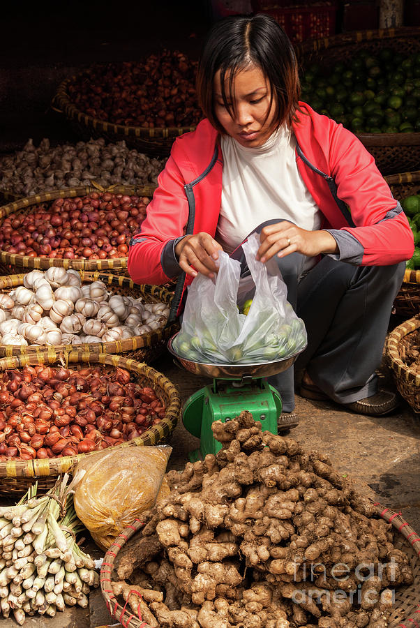 Hanoi Market 04  Photograph by Rick Piper Photography