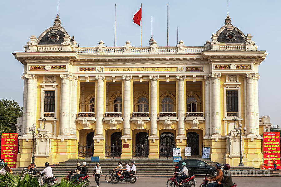 Hanoi Opera House 01 Photograph by Rick Piper Photography