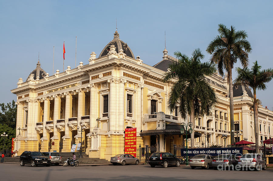 Hanoi Opera House 02 Photograph by Rick Piper Photography