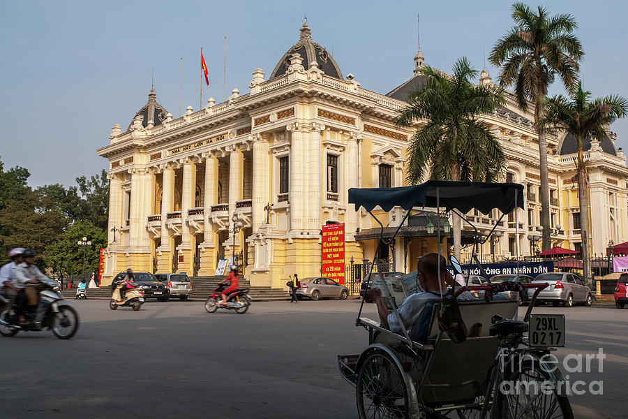Hanoi Opera House 03 Photograph by Rick Piper Photography