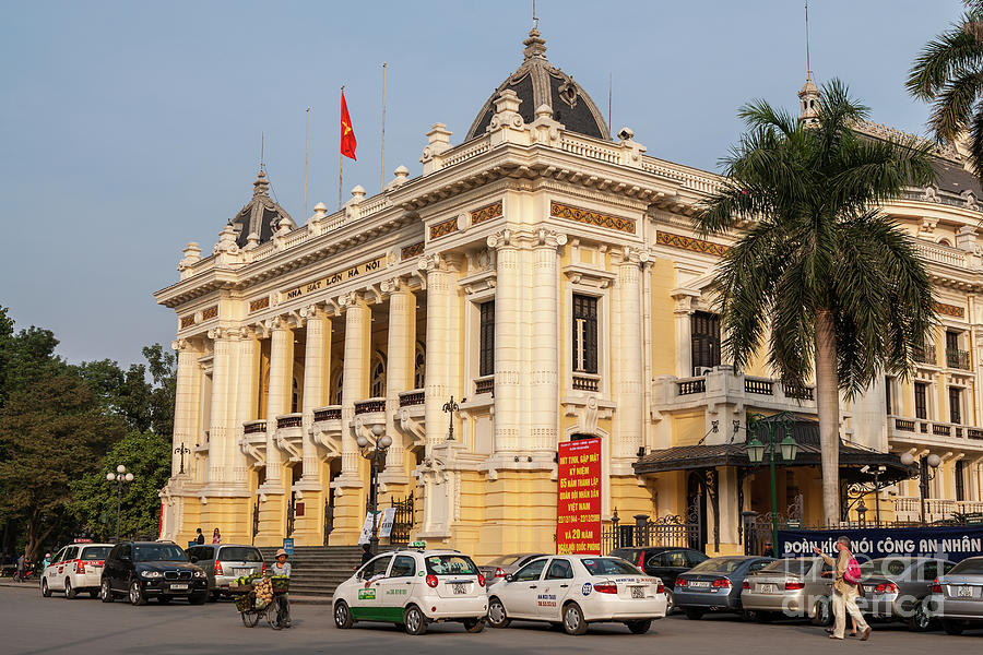 Hanoi Opera House 04  Photograph by Rick Piper Photography