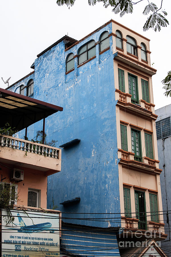 Hanoi Shophouses 14  Photograph by Rick Piper Photography