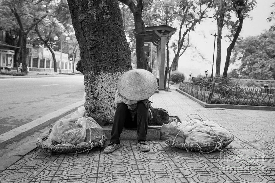 Hanoi Street Vendor Photograph by Dean Harte