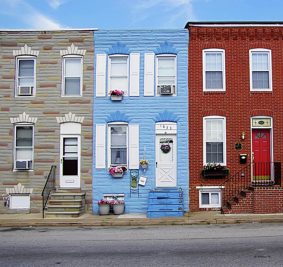 Hanover Street - S Baltimore Photograph by Brian Wallace