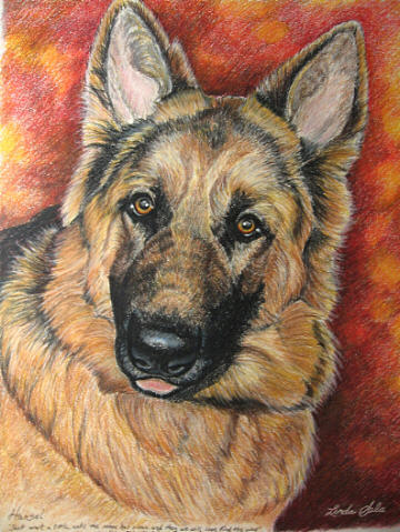 Hansel Drawing by Linda Sala - Fine Art America