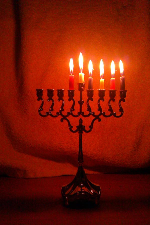 Hanukkah on Fifth Day Photograph by Nieve Andrea