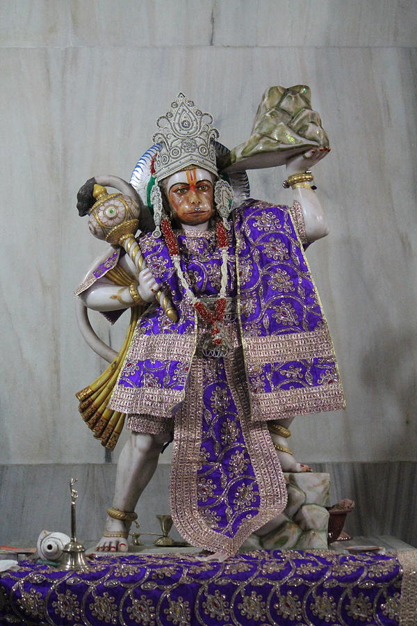 Hanuman Ji, Neem Karoli Baba, Vrindavan Photograph by Jennifer Mazzucco